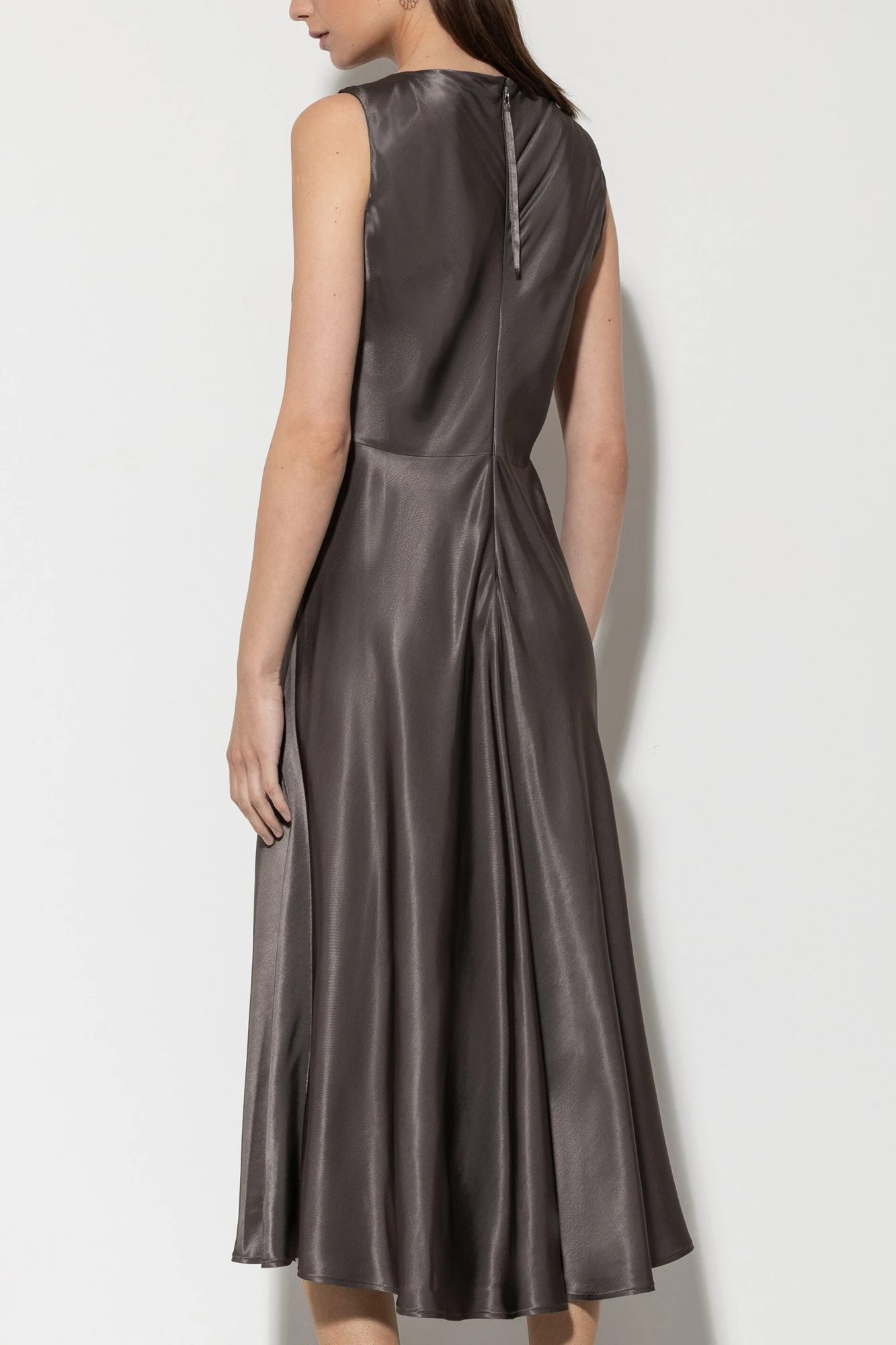 LUISA CERANO Kleid SATIN – Bild 3