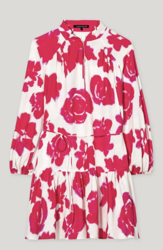 LUISA CERANO Minikleid ROSE-PRINT