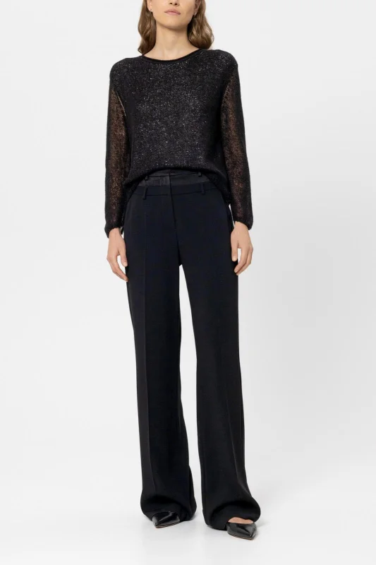 LUISA CERANO Pullover mit PAILLETTEN