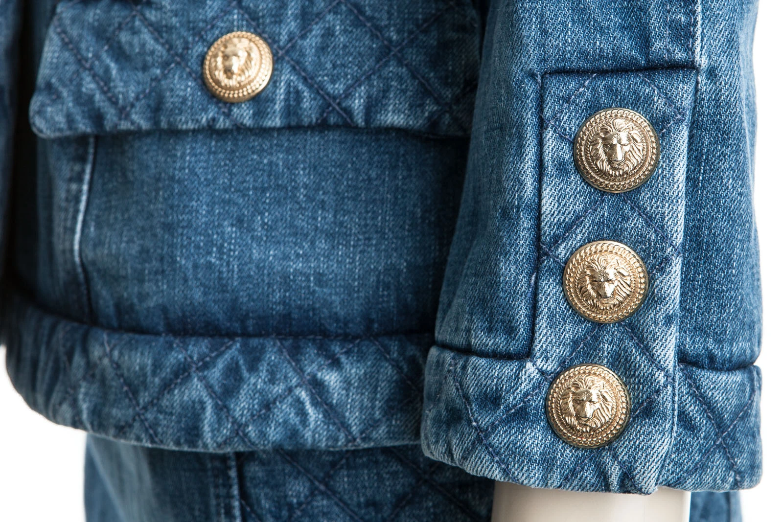 BALMAIN Jeansblazer VESTE - Nur in unserem Store in Spremberg erhältlich. – Bild 5