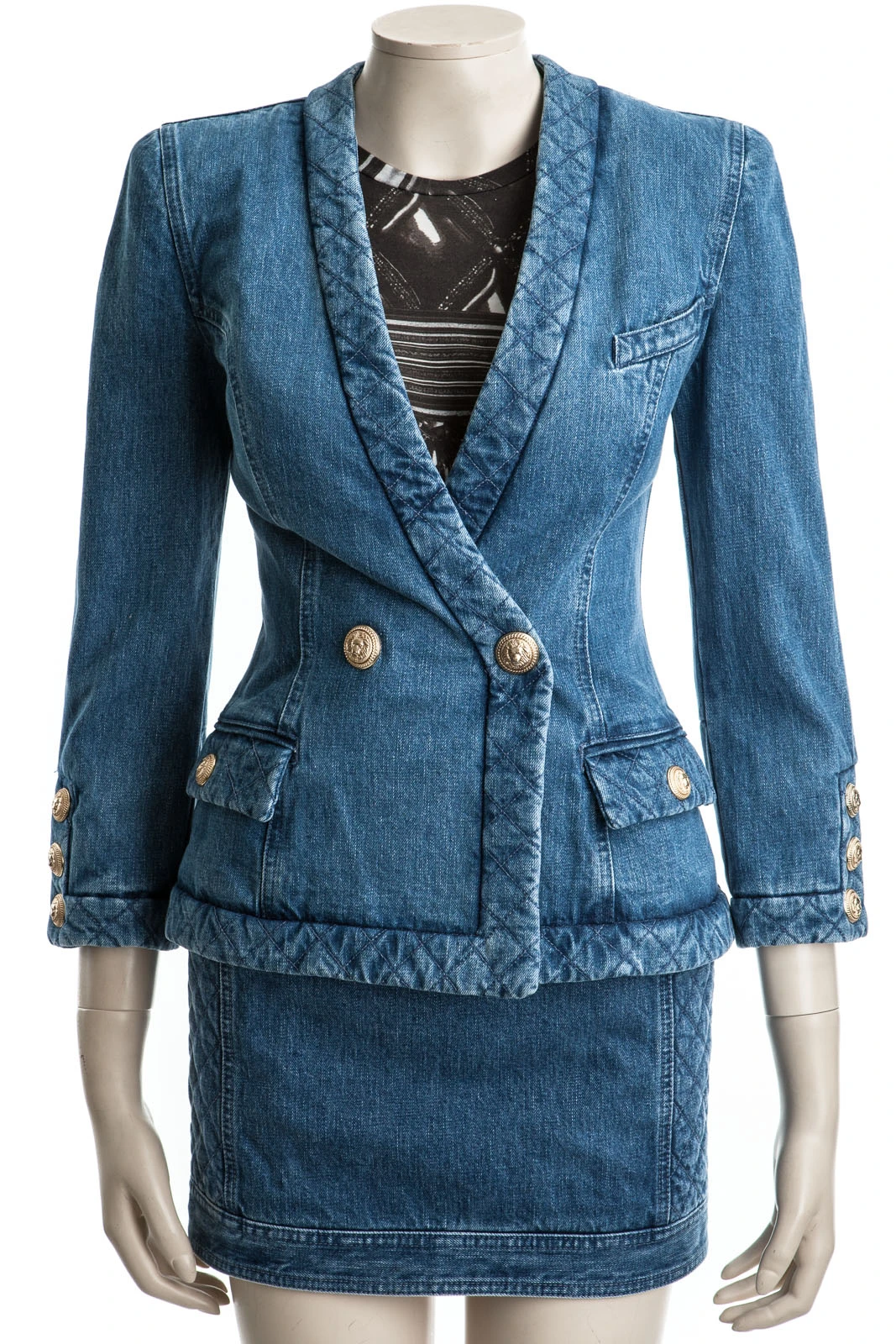 BALMAIN Jeansblazer VESTE - Nur in unserem Store in Spremberg erhältlich. – Bild 7