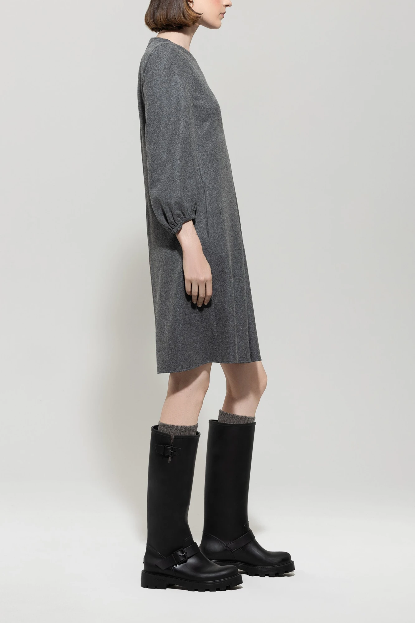 LUISA CERANO Kleid FLANELL KLEID – Bild 2