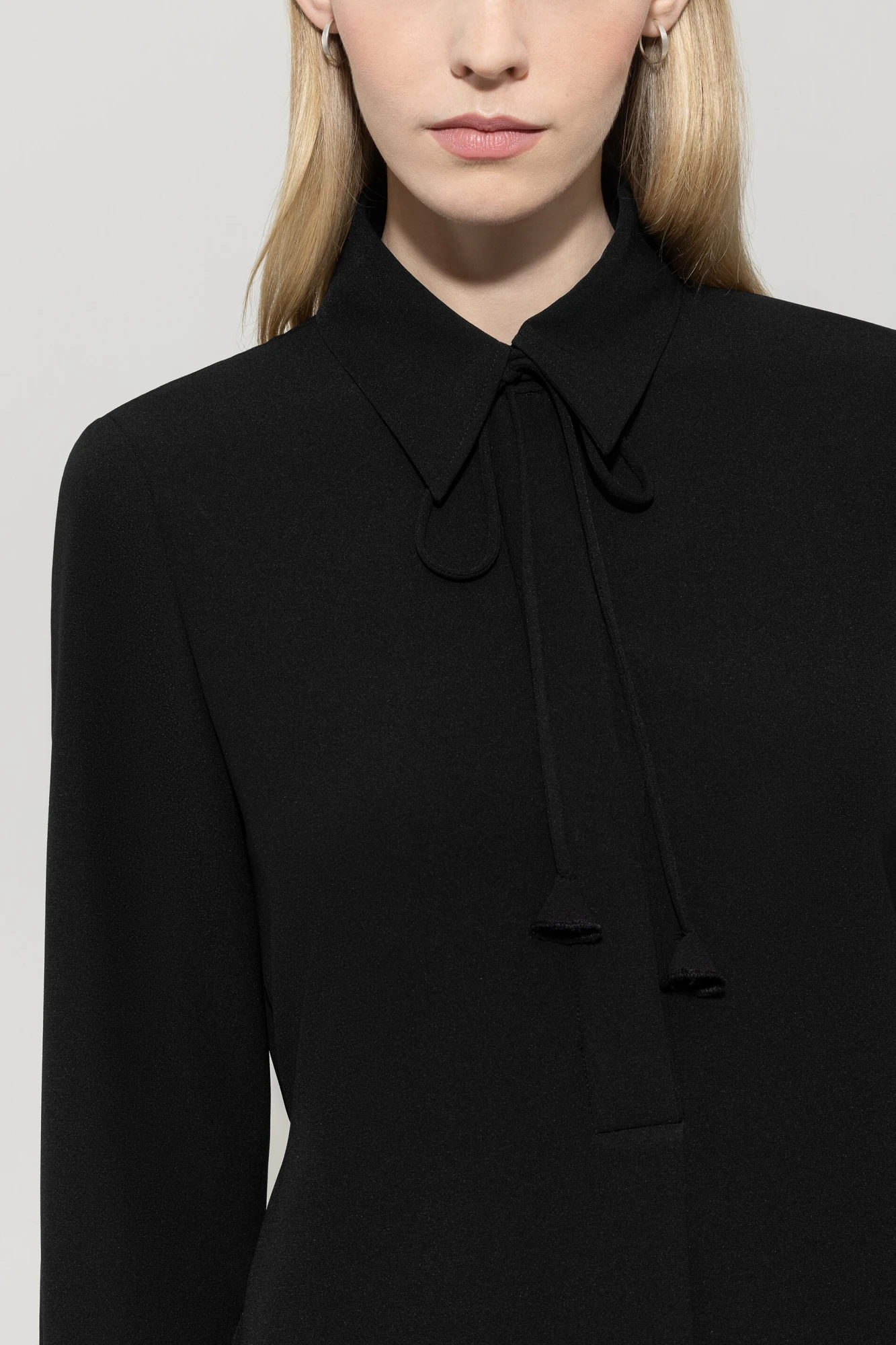 LUISA CERANO Hemdkleid BINDEBAND-DETAIL – Bild 3