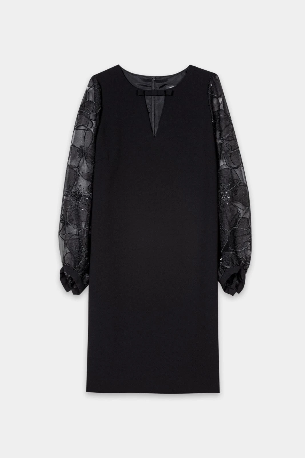 LUISA CERANO Minikleid mit BLÜTEN-ARM – Bild 5