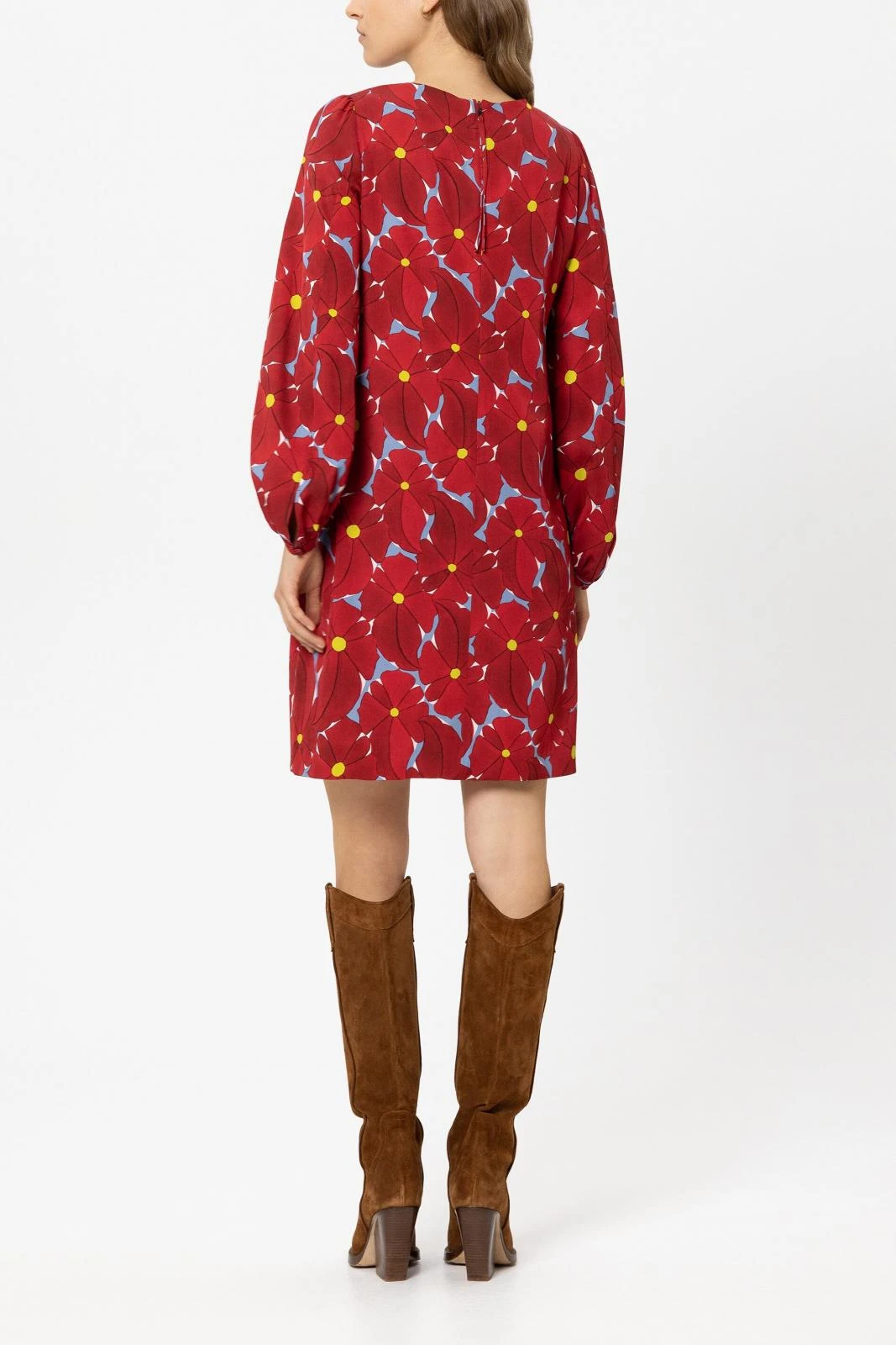 LUISA CERANO Mini-Kleid FLOWER PRINT – Bild 3