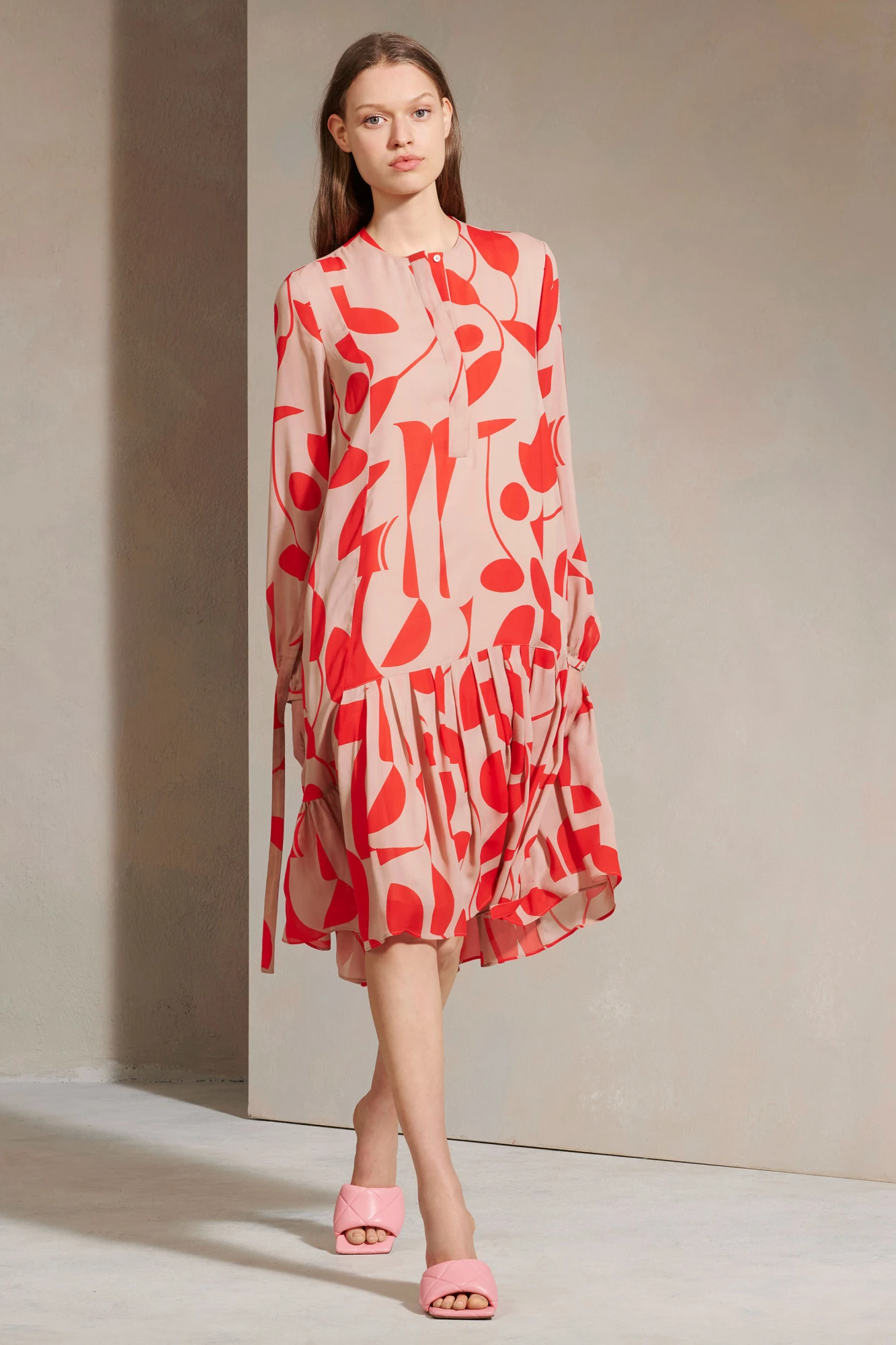 LUISA CERANO Kleid GRAPHIC PRINT – Bild 2