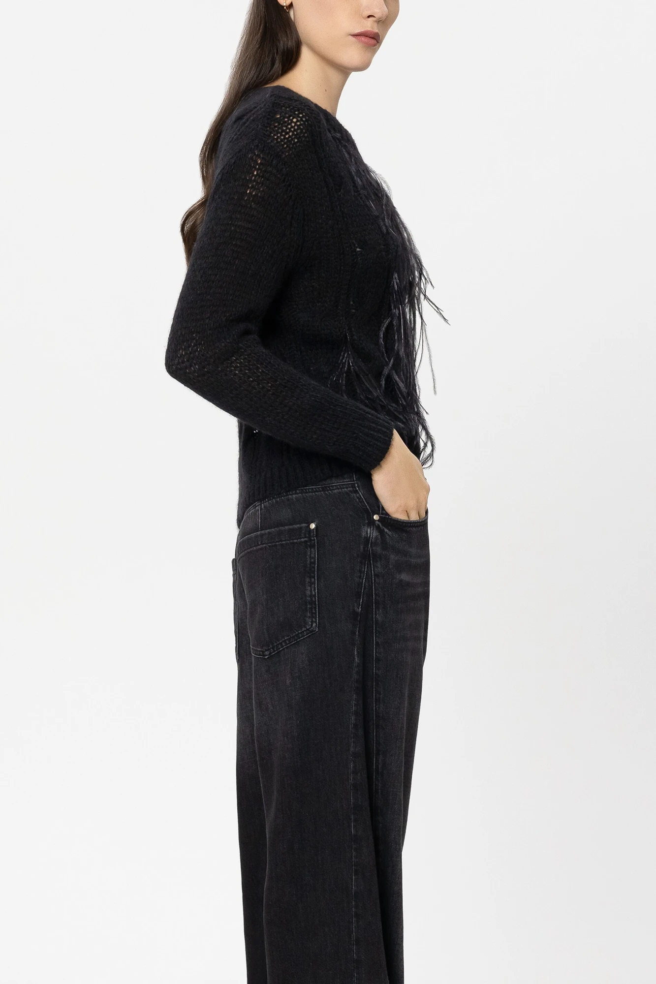 LUISA CERANO Pullover CABLE-KNIT – Bild 2