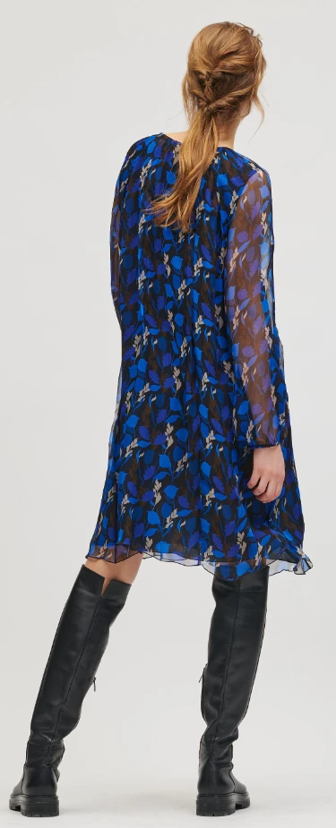 LUISA CERANO Kleid LEAF-PRINT – Bild 2