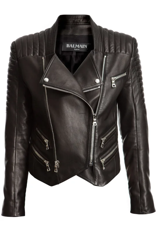 BALMAIN Lederjacke VESTE - Nur in unserem Store in Spremberg erhältlich.