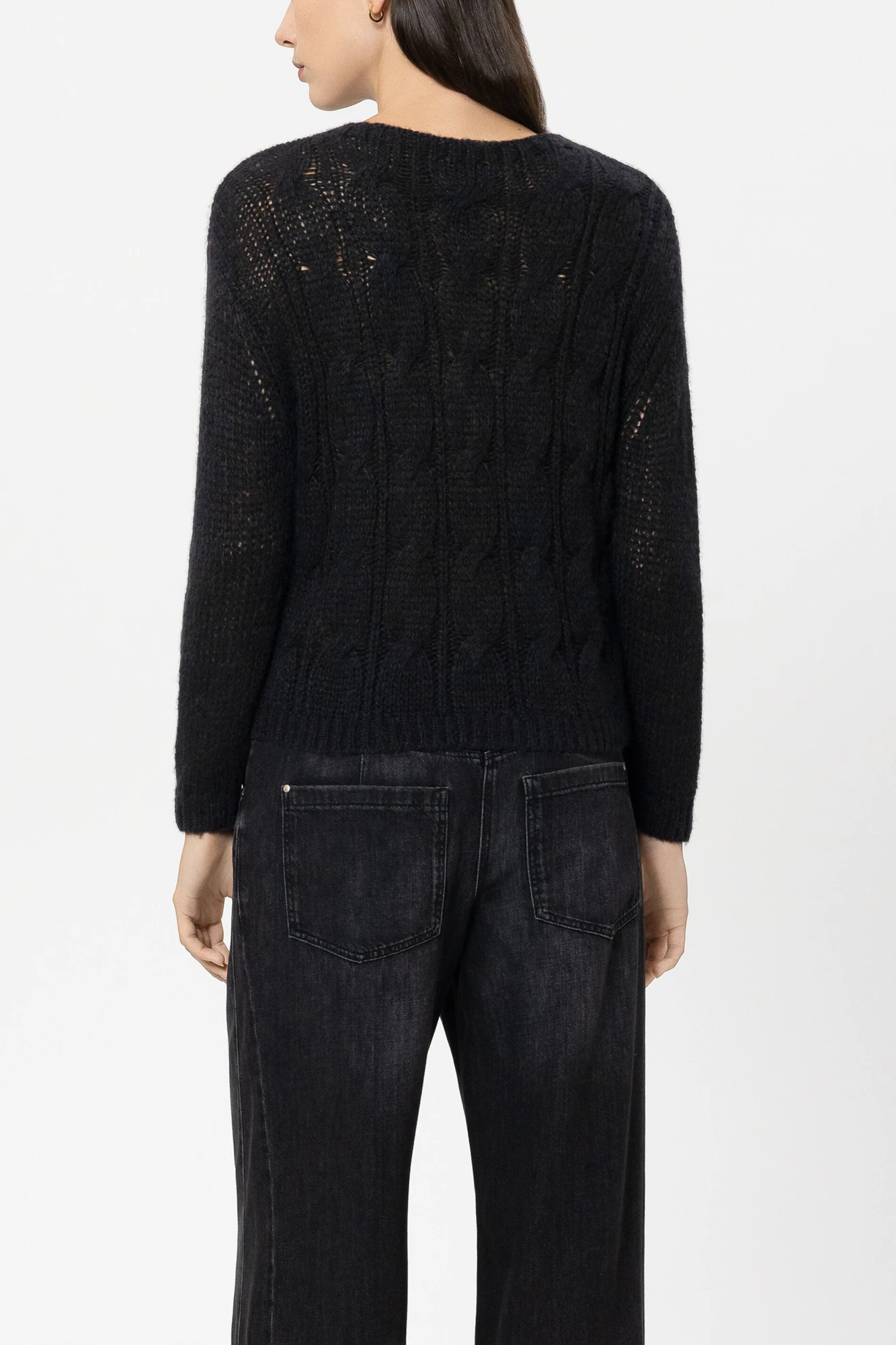 LUISA CERANO Pullover CABLE-KNIT – Bild 3