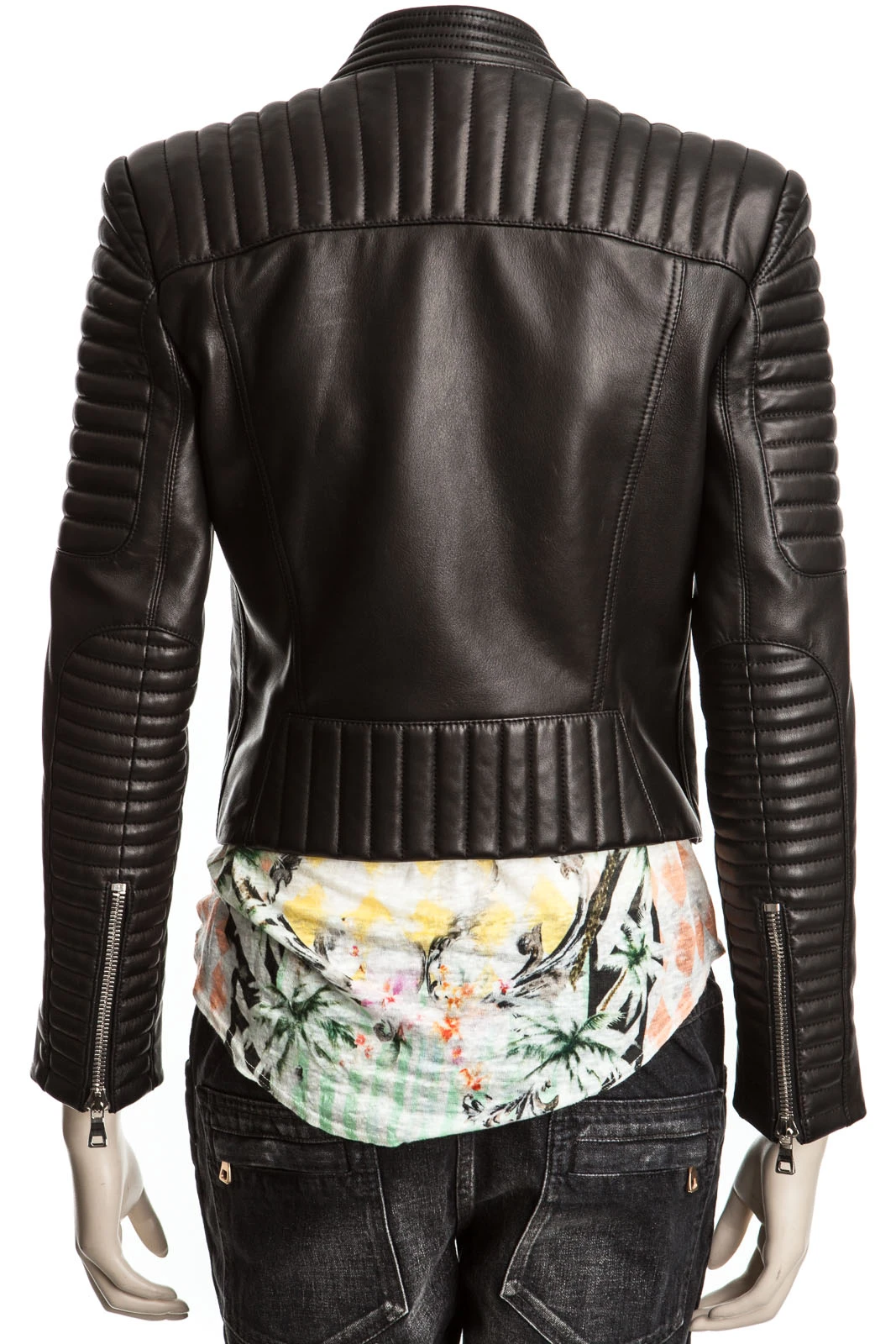 BALMAIN Lederjacke VESTE - Nur in unserem Store in Spremberg erhältlich. – Bild 3