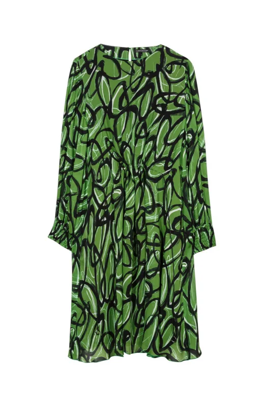 LUISA CERANO Midikleid GRAPHIC-PRINT