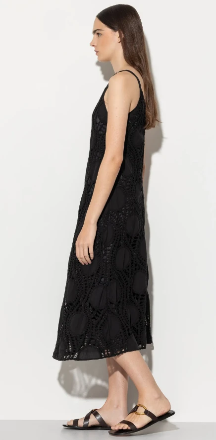 LUISA CERANO Kleid CROCHET-OPTIK – Bild 2