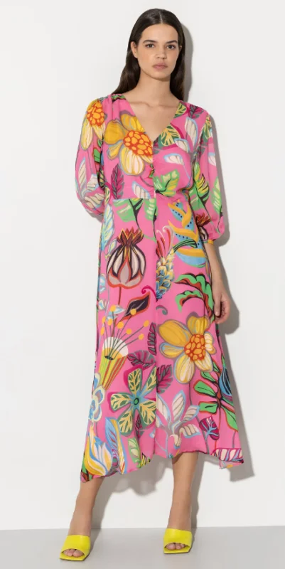 LUISA CERANO Maxikleid CARIBBEAN-PRINT
