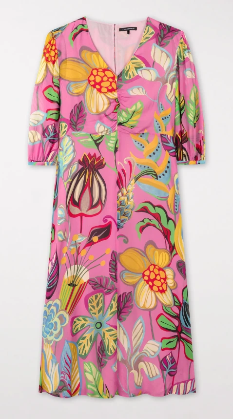 LUISA CERANO Maxikleid CARIBBEAN-PRINT – Bild 4