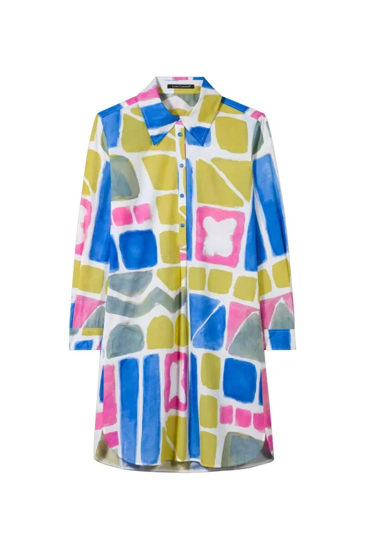 LUISA CERANO Hemdkleid ETHNIC-PRINT
