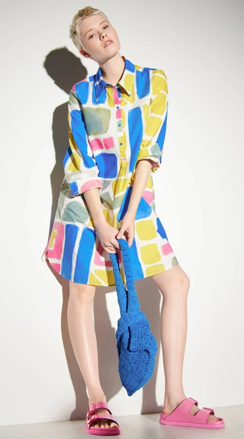 LUISA CERANO Hemdkleid ETHNIC-PRINT – Bild 2