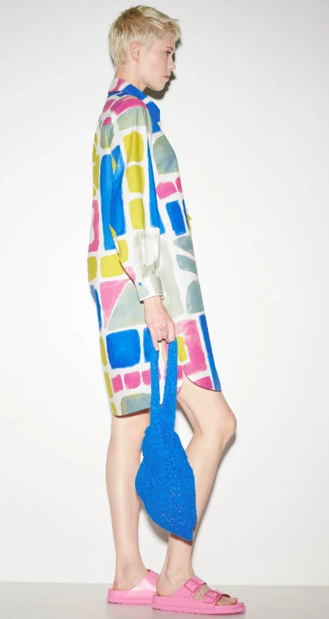 LUISA CERANO Hemdkleid ETHNIC-PRINT – Bild 3