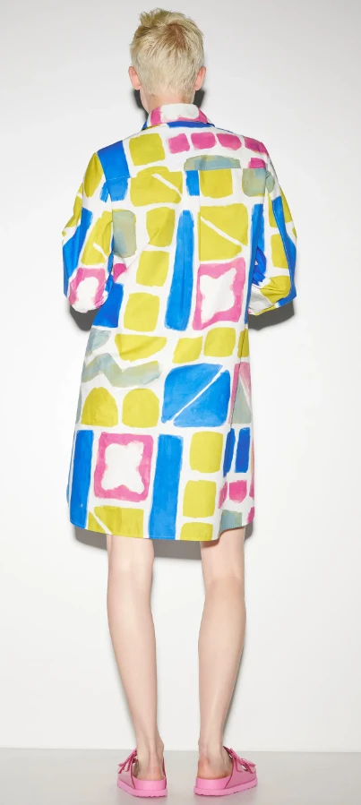 LUISA CERANO Hemdkleid ETHNIC-PRINT – Bild 4