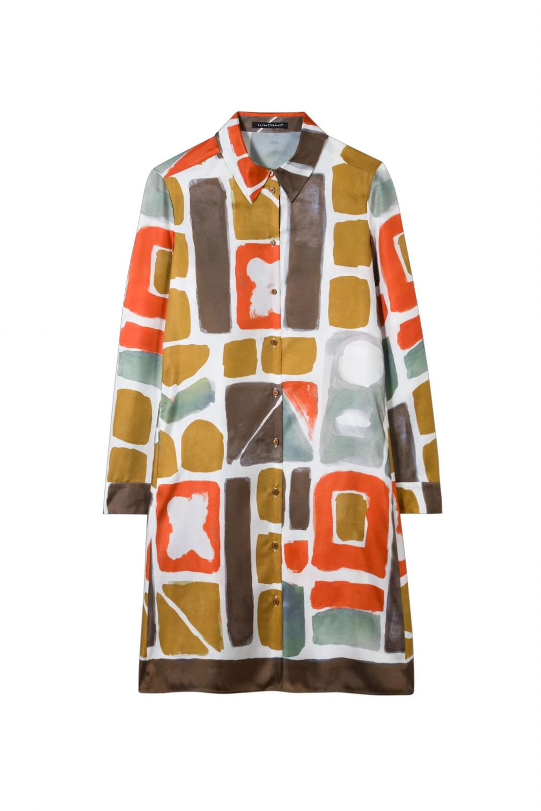 LUISA CERANO Hemdkleid ETHNIC-PRINT – Bild 4