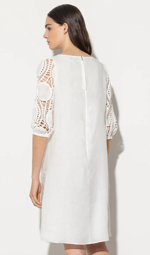 LUISA CERANO Kleid CROCHET-DETAILS – Bild 3