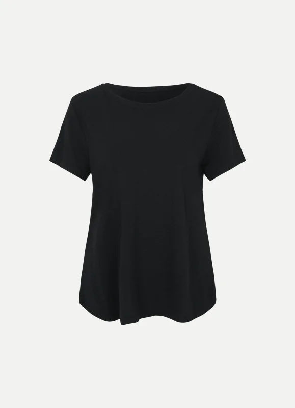 JUVIA Shirt CO SLUB SHIRT PLEAT CB