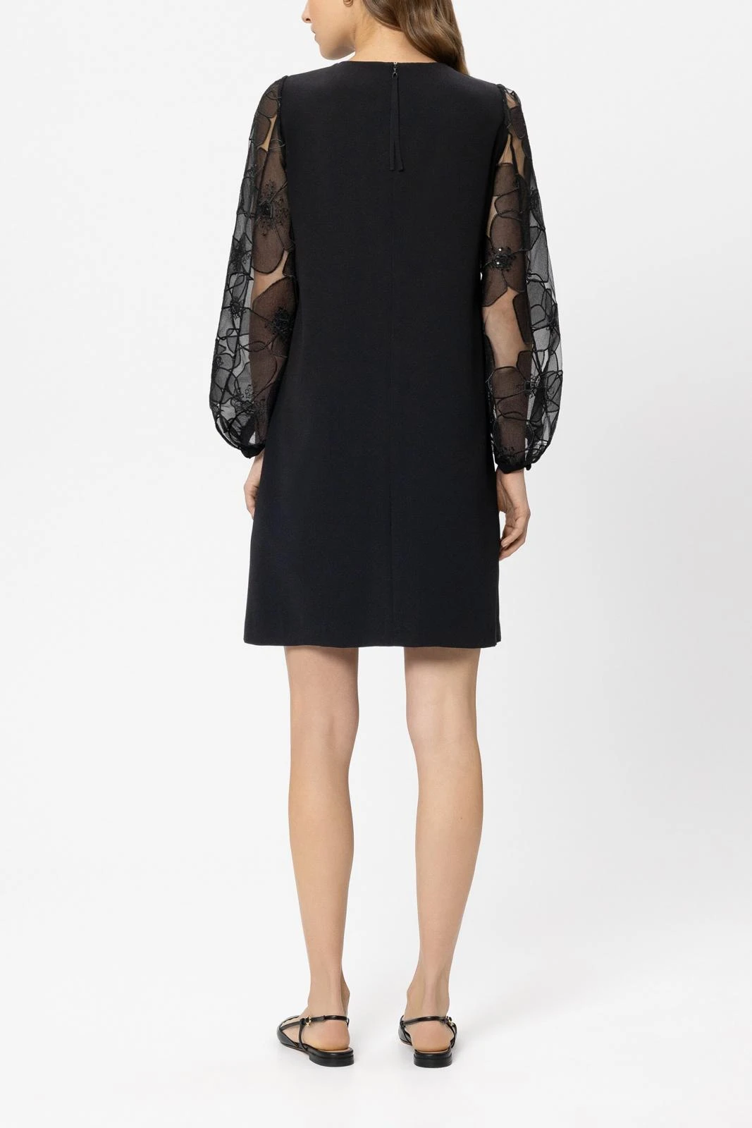 Minikleid mit BLÜTEN-ARM – Bild 3