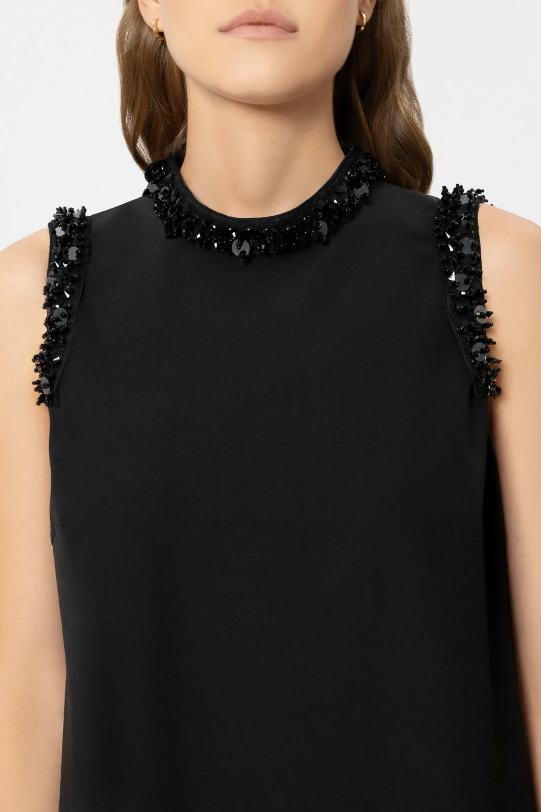 Kleid SHIFTDRESS mit Perlendetails – Bild 4