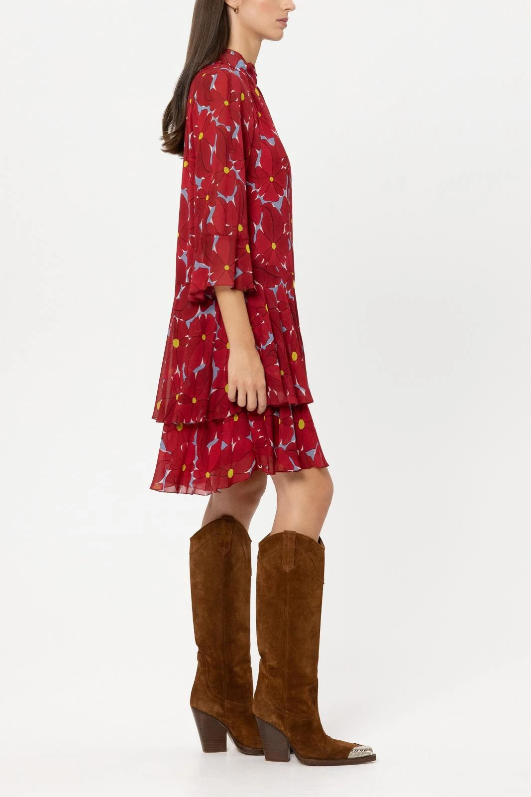 Boho-Kleid FLOWER-PRINT – Bild 2