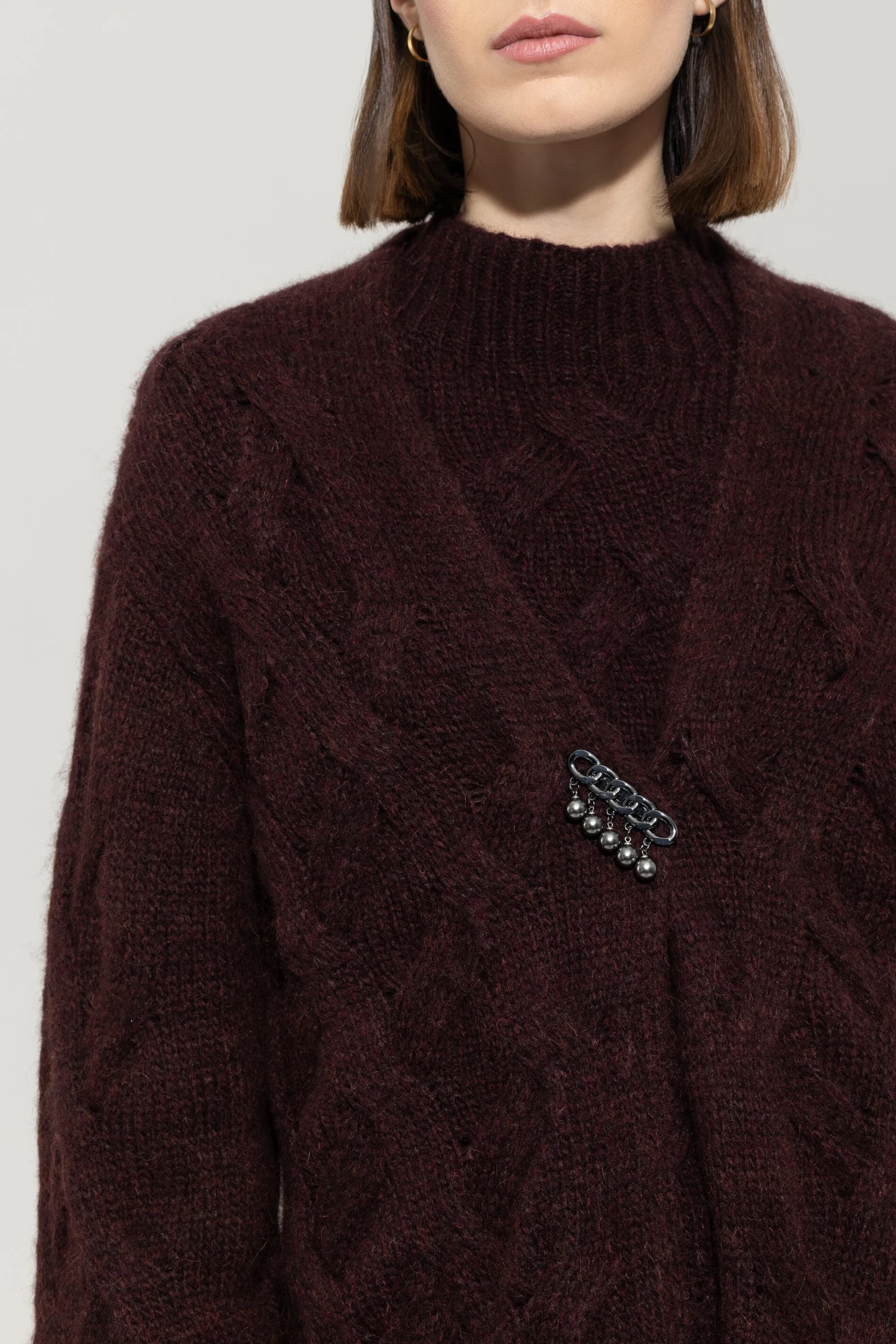 LUISA CERANO Brosche SCHMUCKPERLEN – Bild 2