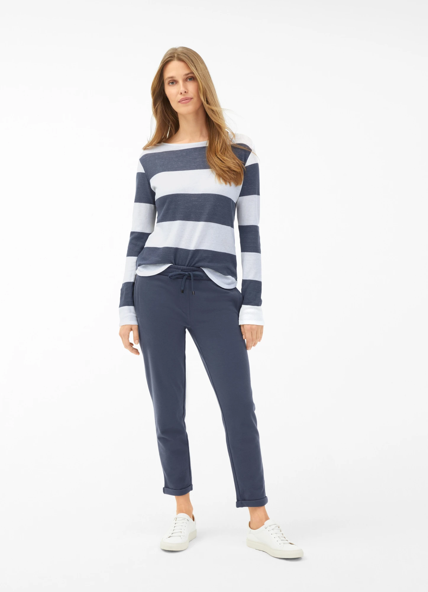 JUVIA Sweathose FLEECE TROUSERS WELT POCKETS – Bild 2