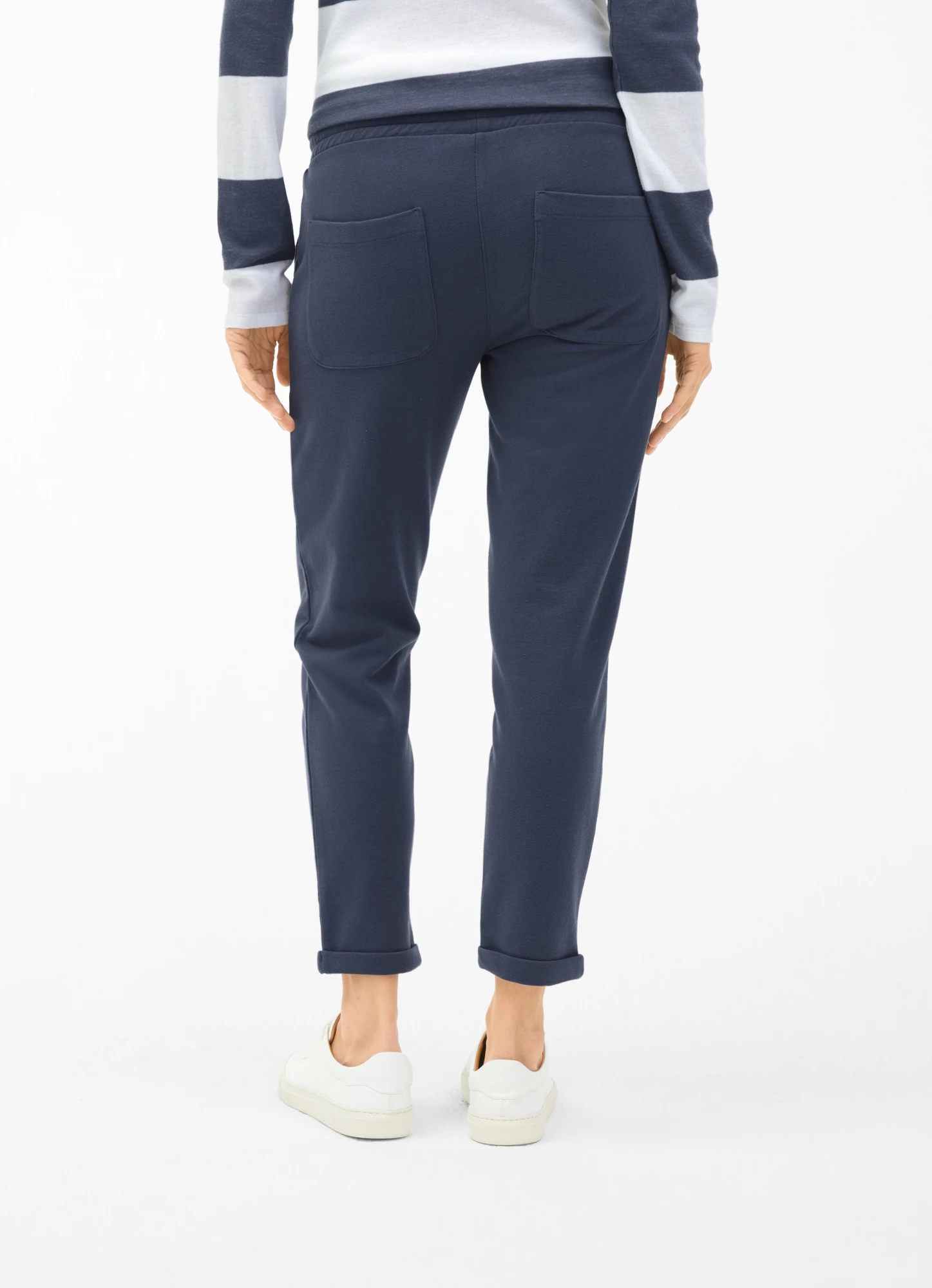 JUVIA Sweathose FLEECE TROUSERS WELT POCKETS – Bild 3