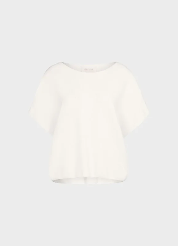 JUVIA Kurzarm-Pullover CYNTHIA