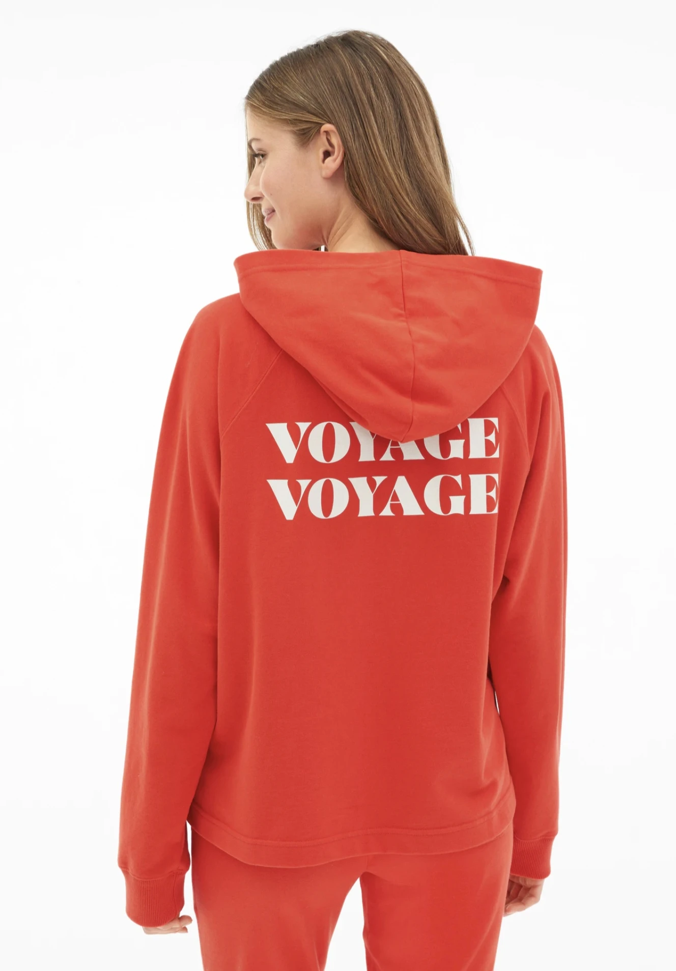 Sweatshirt LIGHT FLEECE HOODIE RAGLAN VOYAGE – Bild 2