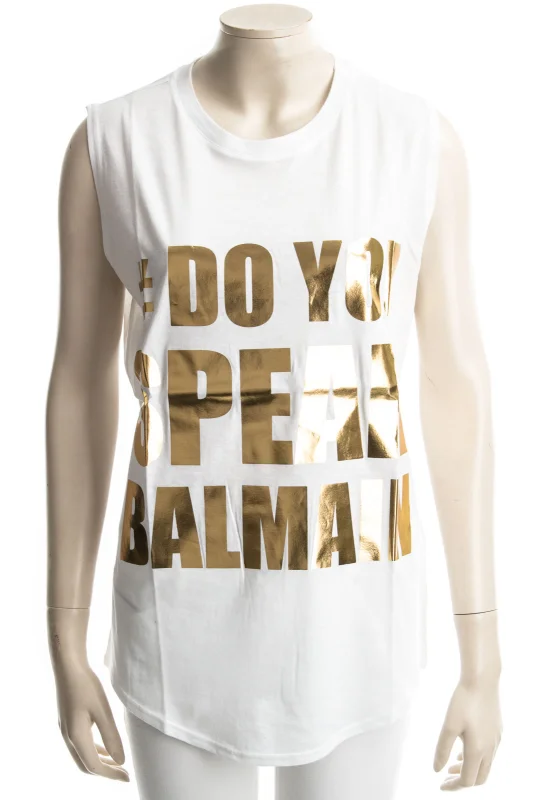 BALMAIN Top TOP WHITE GOLD - Nur in unserem Store in Spremberg erhältlich.