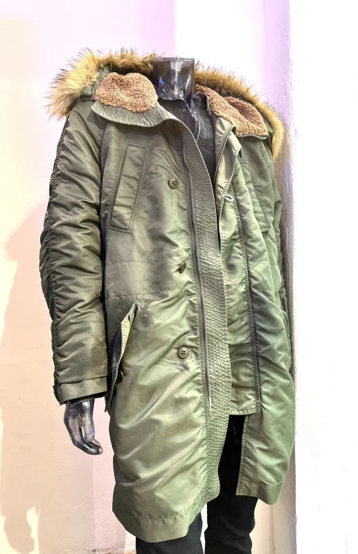 DIESEL Parka W-CLAUD JACKET