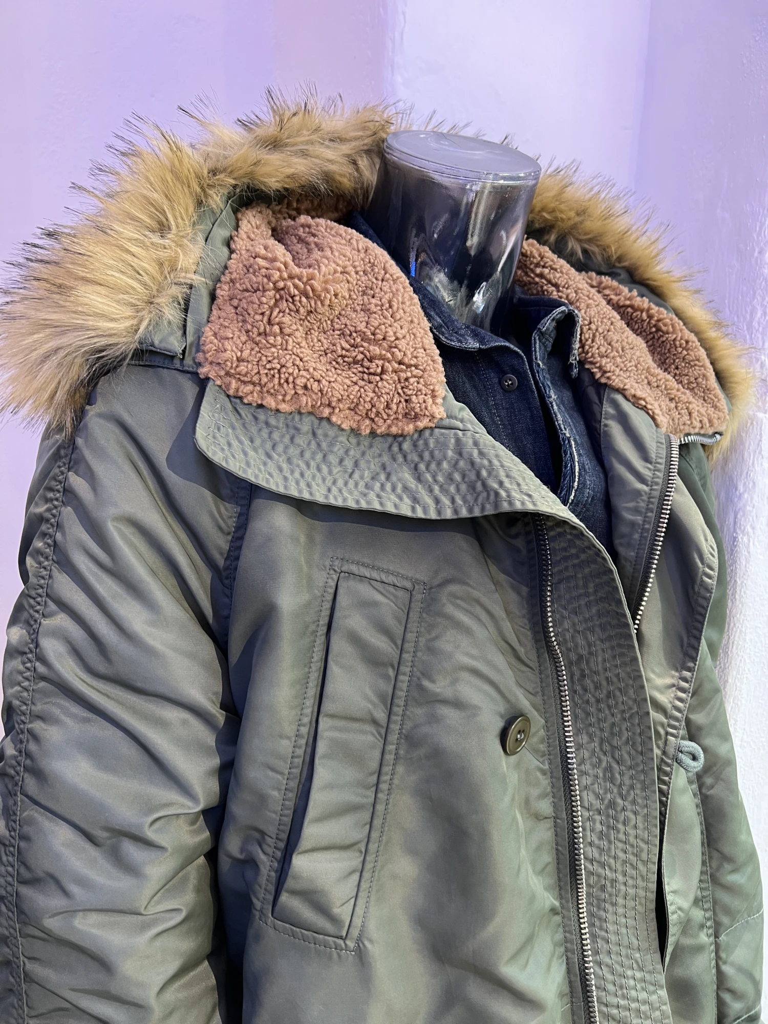 DIESEL Parka W-CLAUD JACKET – Bild 3
