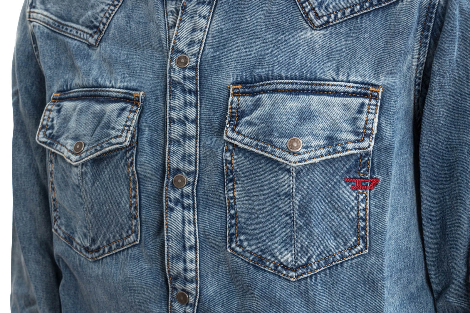 DIESEL Jeanshemd D-OCEAN – Bild 4