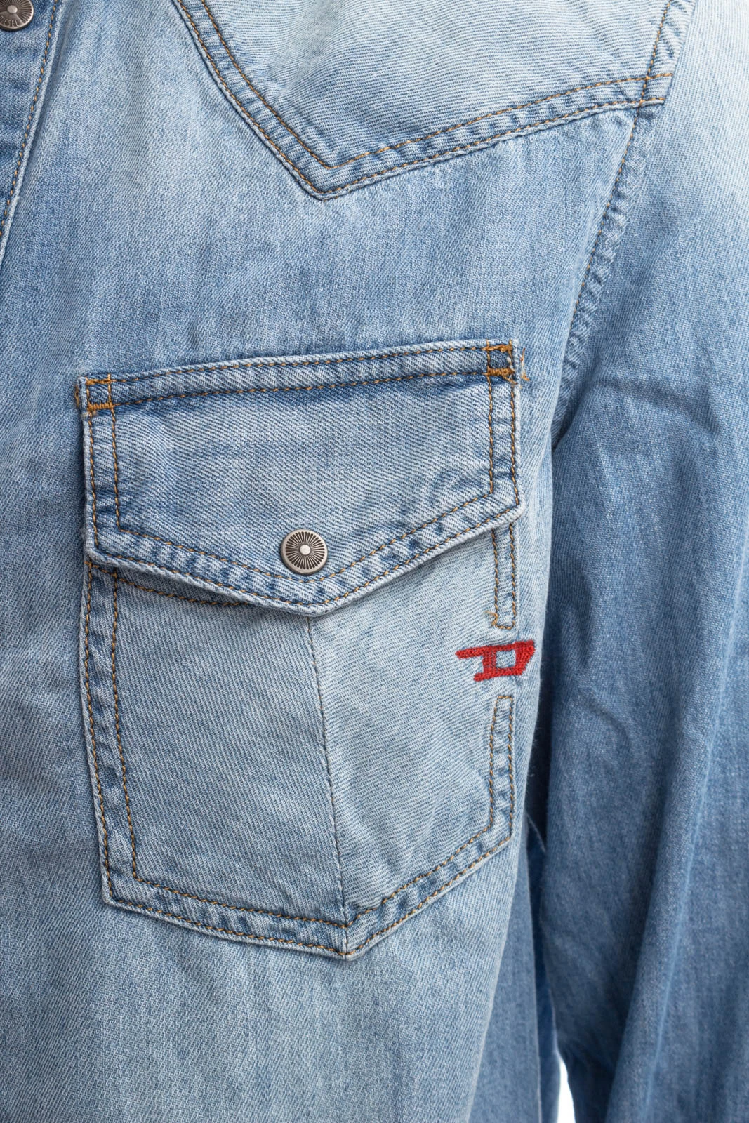 DIESEL Jeanshemd D-OCEAN – Bild 4