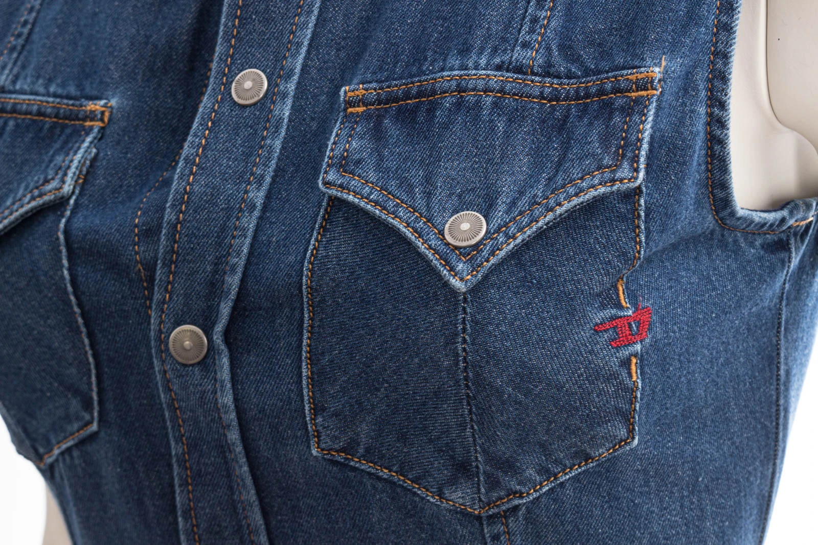 DIESEL Jeanskleid DE-GLO-F ABITO – Bild 4