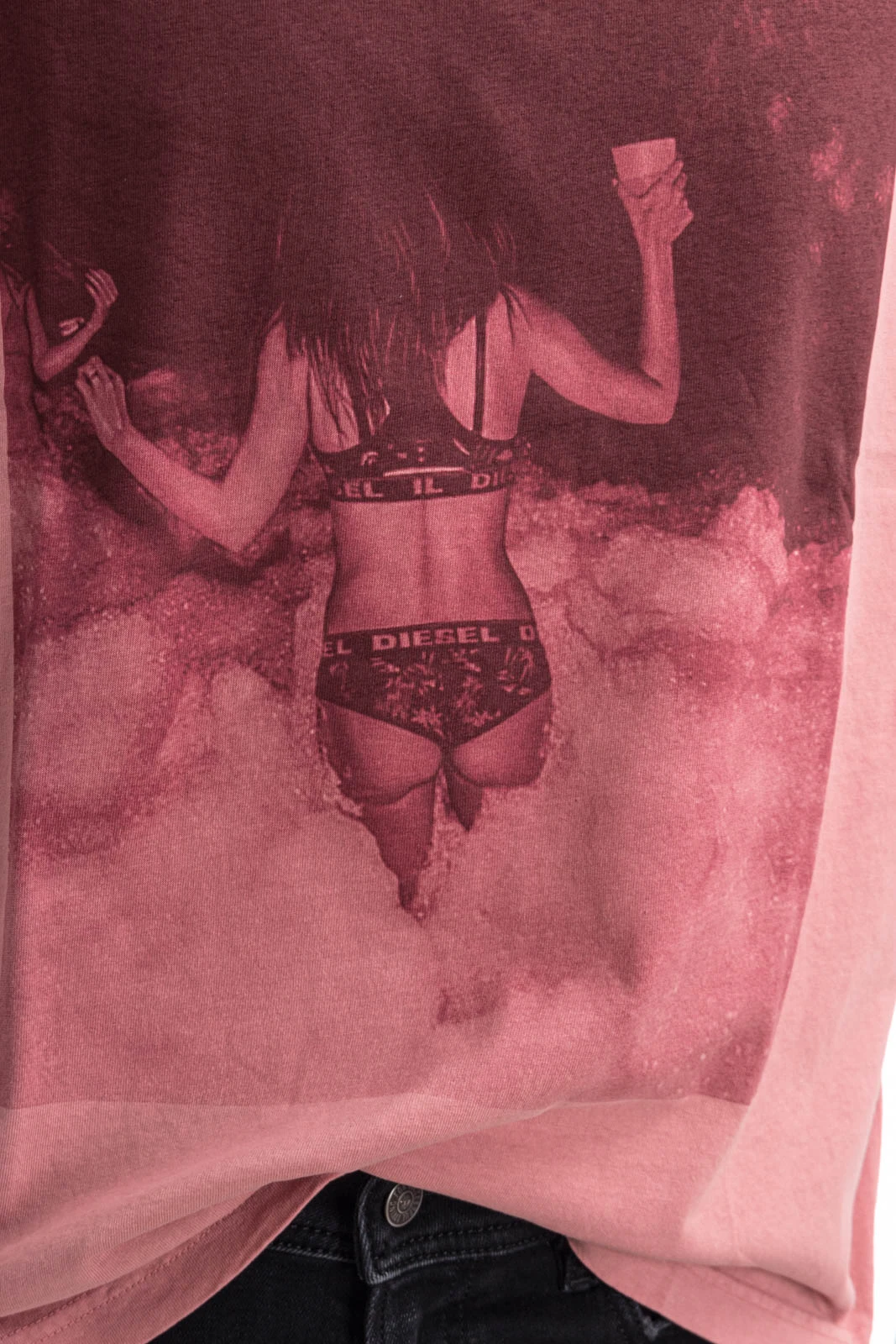 DIESEL T-Shirt T-WASH-E6 – Bild 4