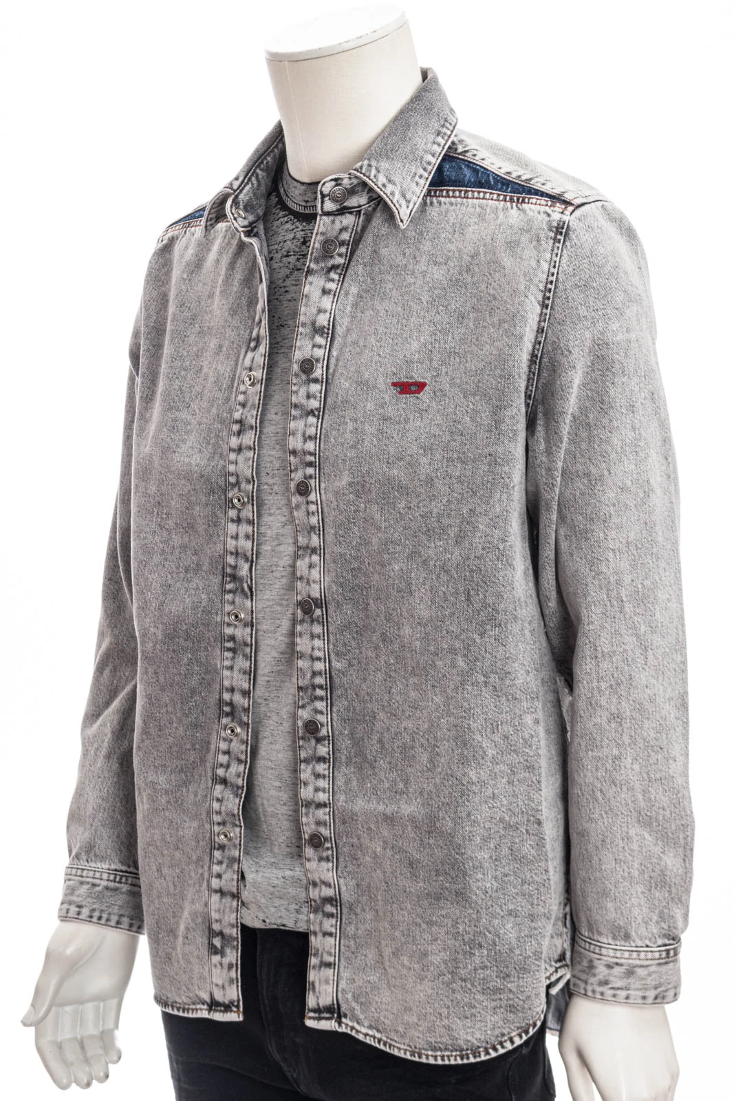 DIESEL Jeanshemd D-SLIMPLY-RS CAMICIA – Bild 2