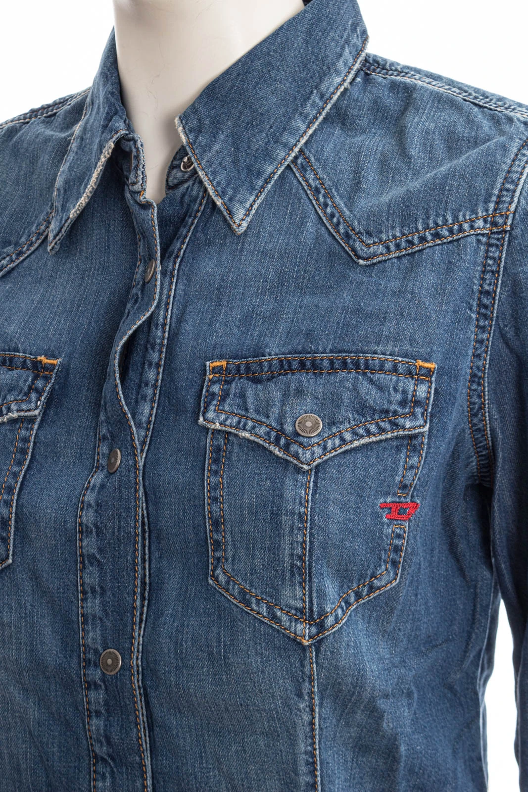 DIESEL Jeansbluse DE-WAVES – Bild 4