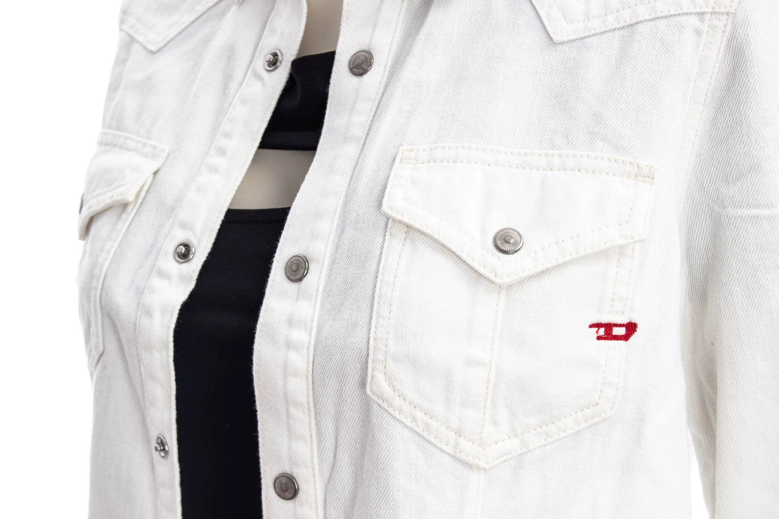 DIESEL Jeansbluse DE-WAVES – Bild 4