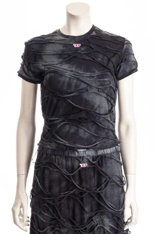 DIESEL T-Shirt T-UNCUTIE-LONG-P1