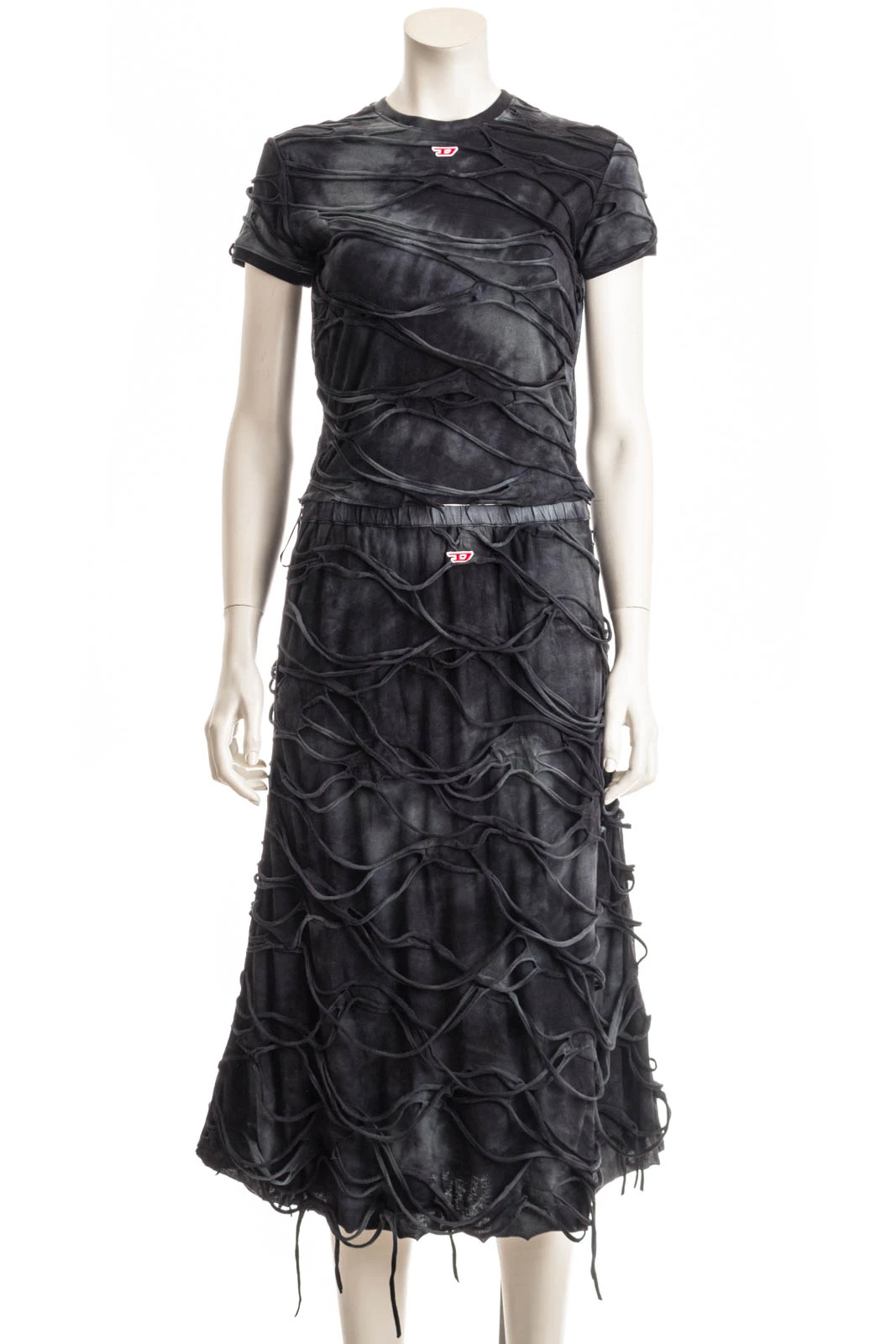 DIESEL T-Shirt T-UNCUTIE-LONG-P1 – Bild 5