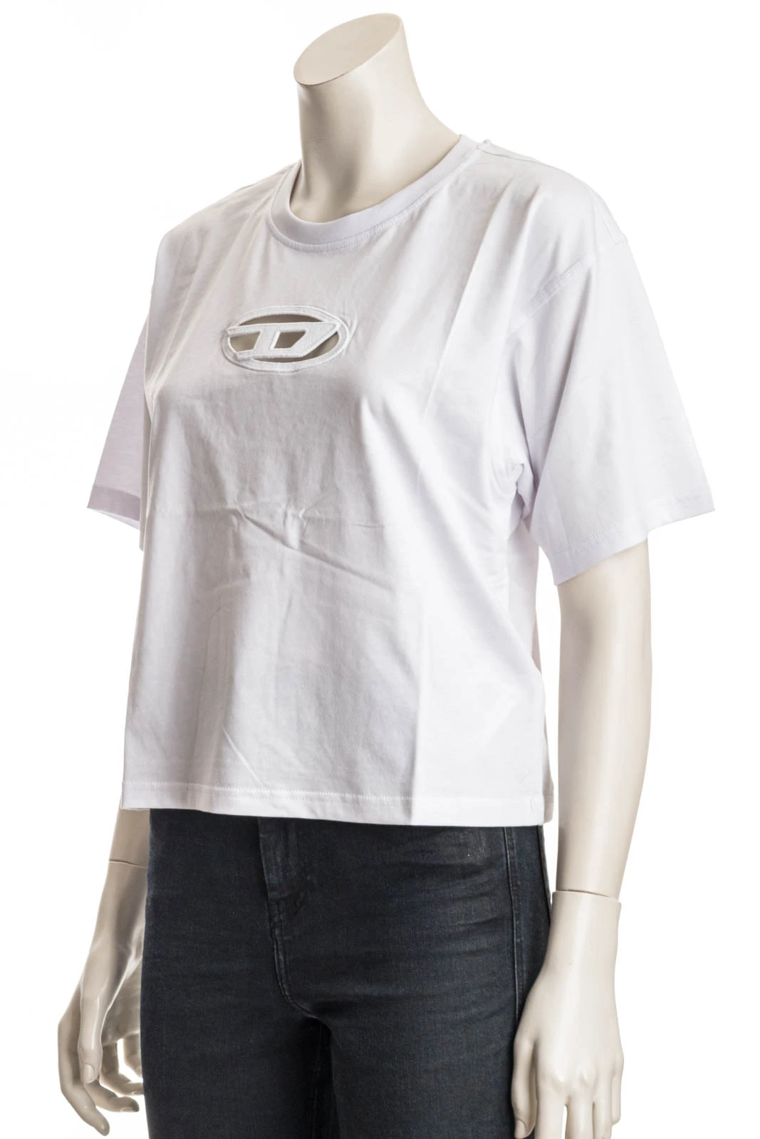 DIESEL T-Shirt T-BUXT-CROP-OD – Bild 2
