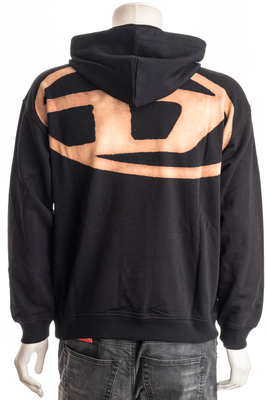 Sweatshirt S-BOXT-HOOD-BLEACH – Bild 3