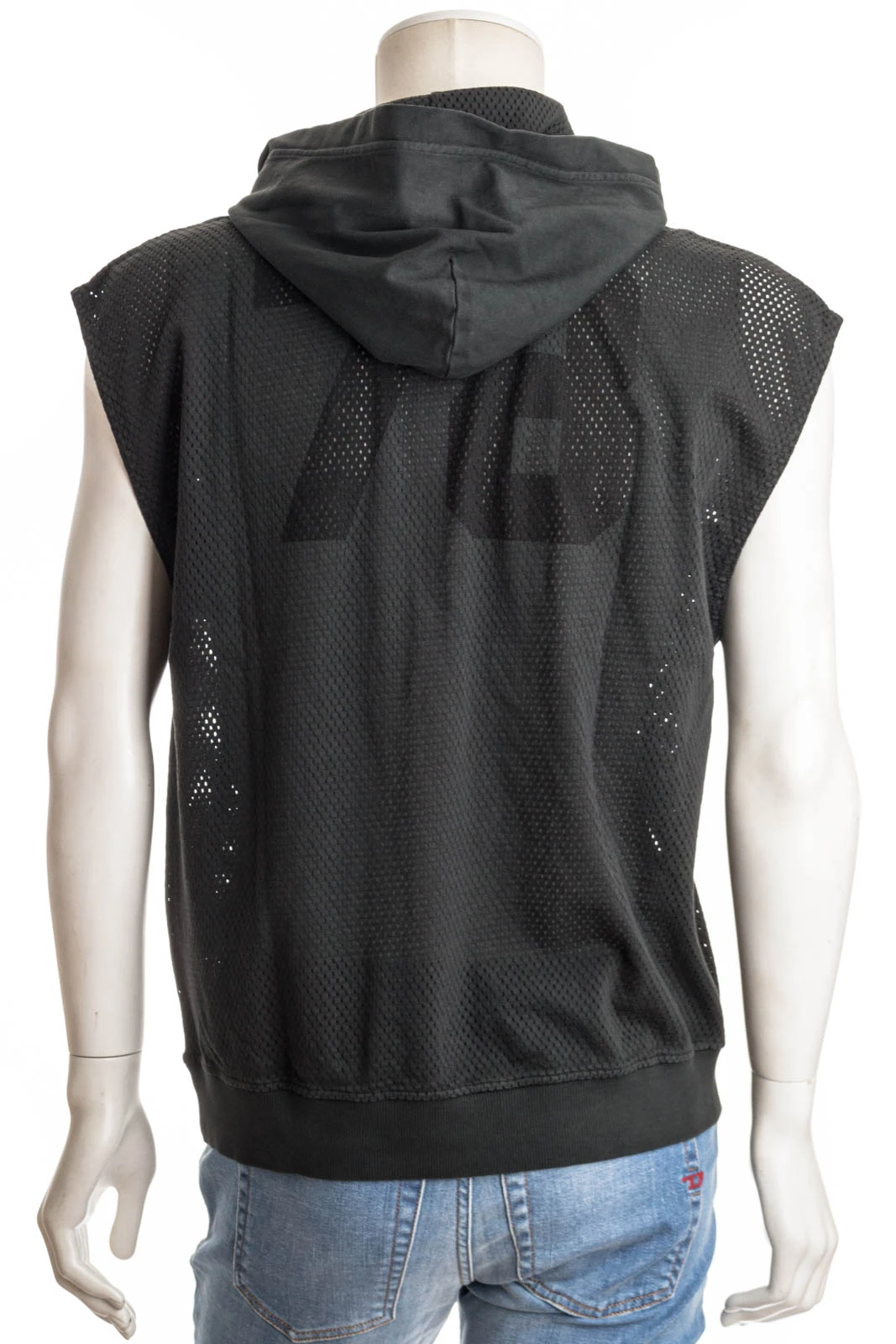 Shirt S-BOXT-SL-MESH SWAET-SHIRT – Bild 3