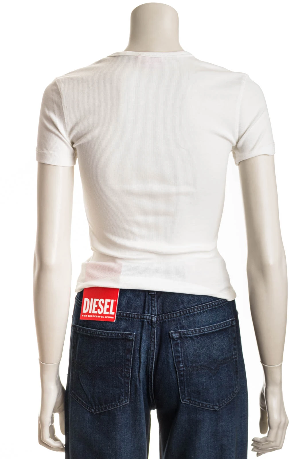 DIESEL T-Shirt T-ELE-LONG-OD TOP – Bild 3